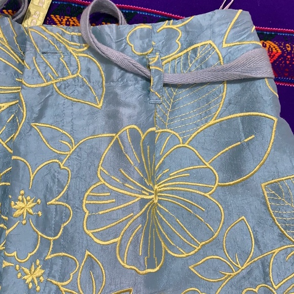 NWOT! Unique Debra deRoo Silk Embroidered Pants - Picture 16 of 16